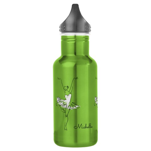 Bouteilles d'eau de nom Ballerina (Gauche)