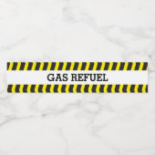 Bouteilles D'eau Étiquette à gaz pour les enfants (Étiquettes simples)