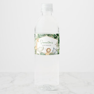 Bouteilles D'eau Étiquette de bouteille pour Baby Shower A Little W