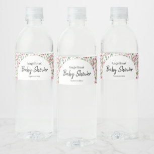 Bouteilles D'eau Étiquette de nourriture et de boissons pour le bab