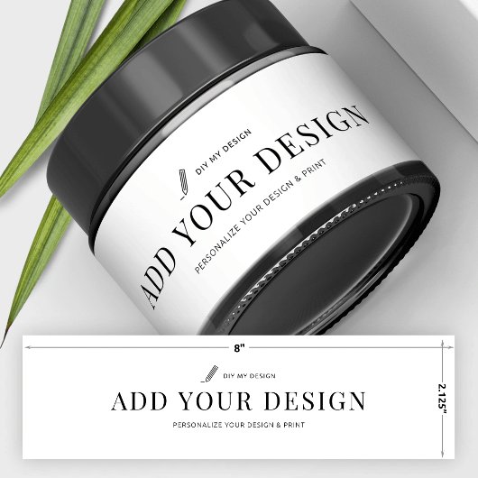 Bouteilles D'eau Étiquette personnalisée pour pot impression étanch