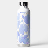 Bouteilles d'eau Motif à fleurs bleues (Droite)