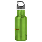 Bouteilles d'eau nommées faites sur commande de (Dos)