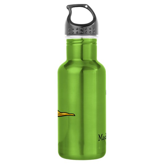 Bouteilles d'eau nommées faites sur commande de (Dos)