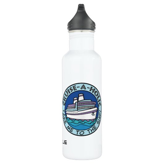 Bouteilles d'eau nommées faites sur commande de (Droite)