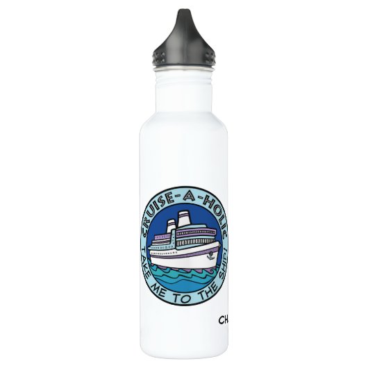 Bouteilles d'eau nommées faites sur commande de (Gauche)