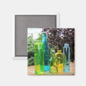 Bouteilles en verre coloré Magnet (Recto/Verso)