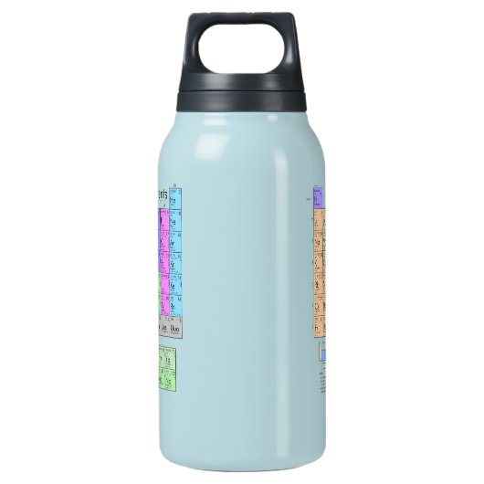 Bouteilles Isotherme Tableau périodique des éléments (Dos)