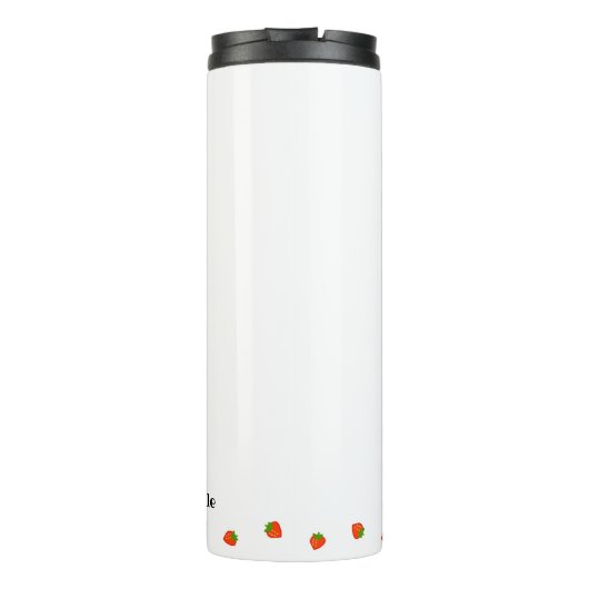 BOUTEILLES ISOTHERMES 文字　カスタム　STRAWBERRY　MILK  タンブラー (Dos)