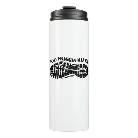 Bouteilles Isothermes 100 Miles Friggin Ultra Running Tread (Devant)