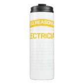 Bouteilles Isothermes 10 Reasons To Be With An Electrician (Devant)
