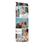 Bouteilles Isothermes 11 Photo Collage Meilleure Maman Jamais (Tourné sur la droite)