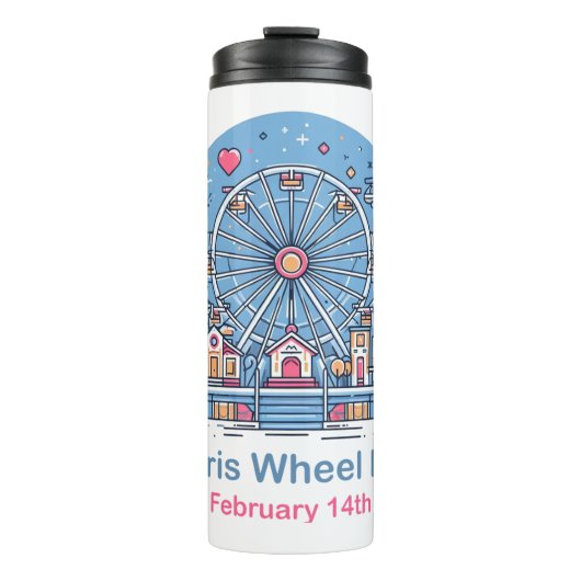 Bouteilles Isothermes 14 février Journée de la grande roue (Devant)