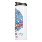 Bouteilles Isothermes 14 février Journée de la grande roue (Tourné sur la droite)