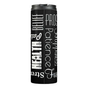 Bouteilles Isothermes 18 Vœux personnalisés avec noms ou mots
