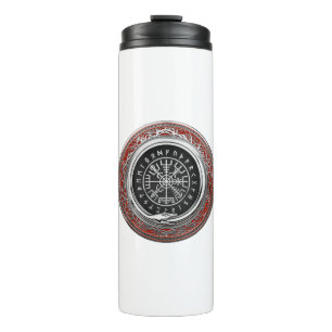 Bouteilles Isothermes [200] Vegvisir - Viking Silver Magic Runic Compass