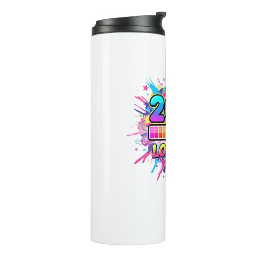 Bouteilles Isothermes 2026 Loading... Progress Bar Sticker (Tourné sur la gauche)