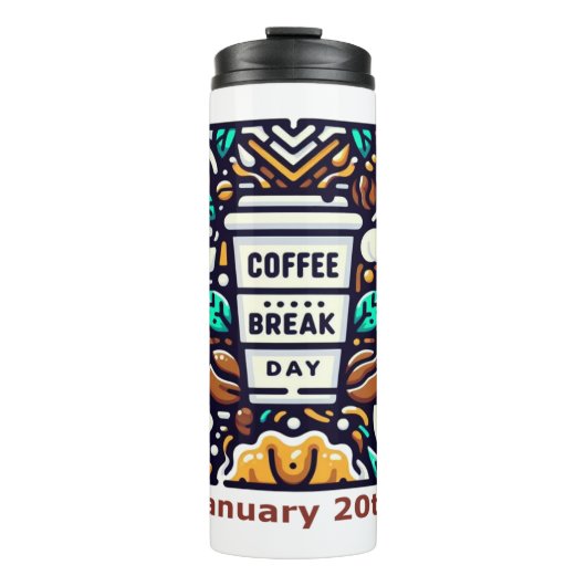 Bouteilles Isothermes 20 janvier - Journée de pause café (Devant)