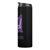 Bouteilles Isothermes 21 et juridique | Purple Faux Parties scintillant  (Tourné sur la droite)