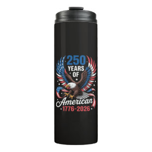 Bouteilles Isothermes 250e anniversaire USA aigle patriotique 250 ans