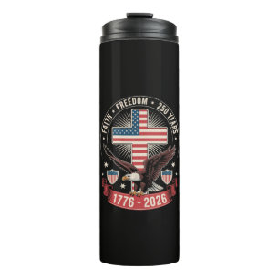 Bouteilles Isothermes 250e anniversaire USA Foi Liberté 4 juillet