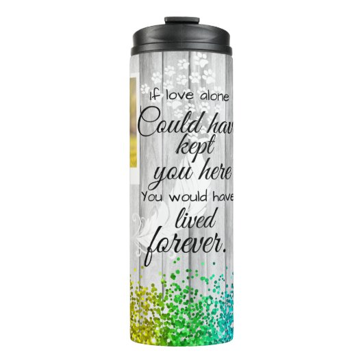 Bouteilles Isothermes 2 Photo Collage Pet Souvenir commémoratif (Devant)