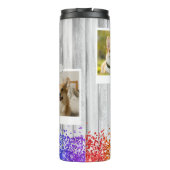 Bouteilles Isothermes 2 Photo Collage Pet Souvenir commémoratif (Dos)