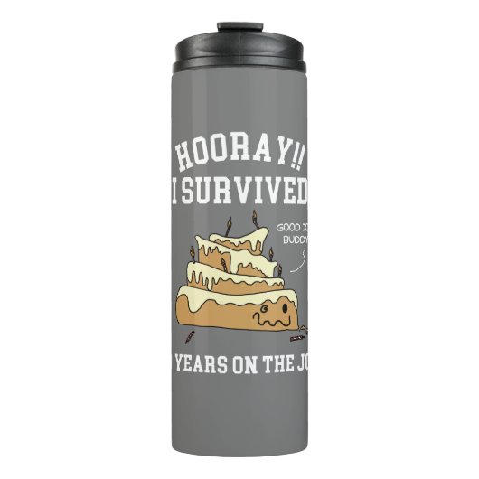 Bouteilles Isothermes 30 ans au travail 30e anniversaire de l'employé (Devant)