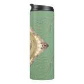 Bouteilles Isothermes 30e/12e anniversaire de Mariage Pearl & Green (Tourné sur la droite)