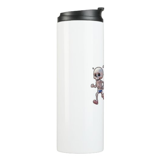 Bouteilles Isothermes “3D Cartoon Skeleton Race • Funny Running Skeleton (Tourné sur la gauche)