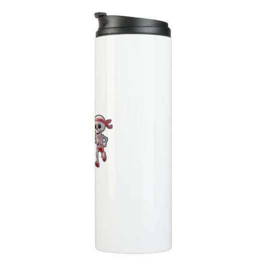 Bouteilles Isothermes “3D Cartoon Skeleton Race • Funny Running Skeleton (Tourné sur la droite)