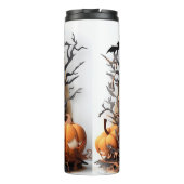 Bouteilles Isothermes 3e Halloween Citrouille Maison hantée (Dos)