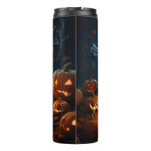 Bouteilles Isothermes 3e Halloween Citrouille Maison hantée (Dos)