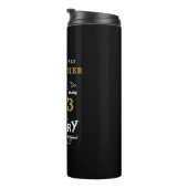 Bouteilles Isothermes 40th Birthday 1983 Legendary Black Gold Ajouter un (Tourné sur la droite)