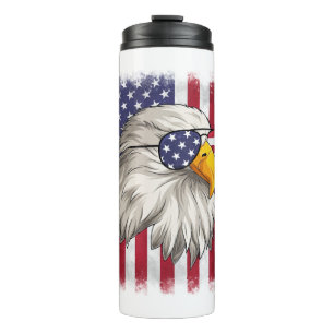 Bouteilles Isothermes 4 juillet USA Drapeau American Patriotic Eagle