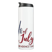 Bouteilles Isothermes 4th of July Independence Day Patriotic Design (Tourné sur la droite)