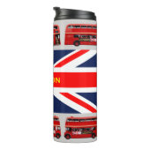 Bouteilles Isothermes 6 Autobus Vintages à deux étages (Tourné sur la droite)