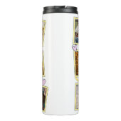 Bouteilles Isothermes 6 Photo Collage mignon bébé rose Bleu Granny (Dos)