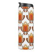 Bouteilles Isothermes 70's retro pattern material illustration70s,1970,p (Tourné sur la droite)