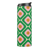 Bouteilles Isothermes 70's Retro Seamless Pattern. 60s and 70s Aesthetic (Tourné sur la gauche)