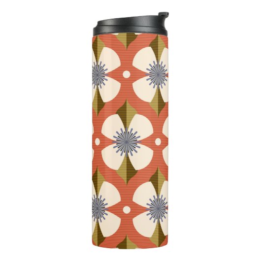 Bouteilles Isothermes 7os betercup fleur brun (Tourné sur la gauche)