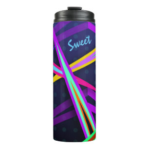Bouteilles Isothermes 80 Fun Dark Vaporwave Style Design