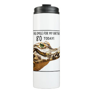 Bouteilles Isothermes 80e anniversaire Alligator Smile