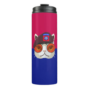 Bouteilles Isothermes 82e division aéroportée "Cool Cat"