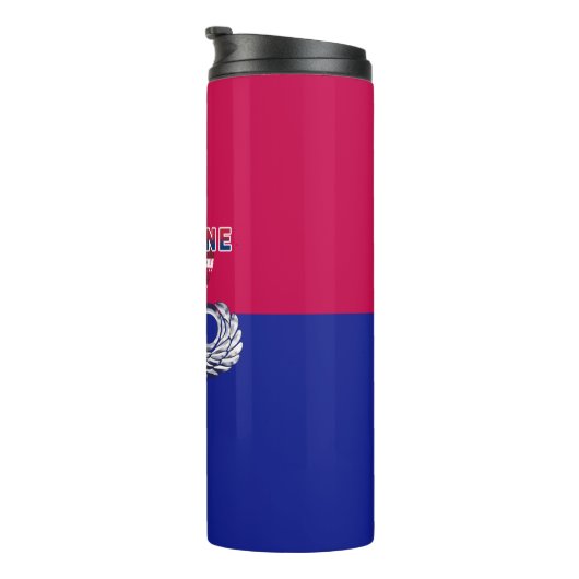 Bouteilles Isothermes 82e division aéroportée Garde d’honneur de l’Améri (Tourné sur la droite)