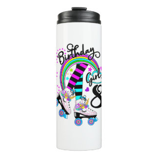 Bouteilles Isothermes 8th Unicorn Roller Skate Birthday Party for Girls 