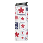 Bouteilles Isothermes 988 Paruline thermique (Tourné sur la gauche)