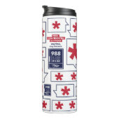 Bouteilles Isothermes 988 Paruline thermique (Tourné sur la droite)