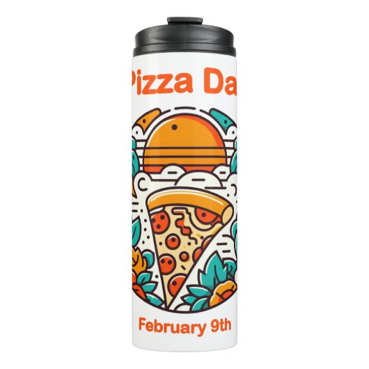 Bouteilles Isothermes 9 février - Pizza Day (Devant)