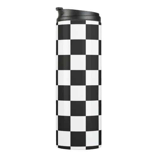 Bouteilles Isothermes à damiers motif (Tourné sur la droite)